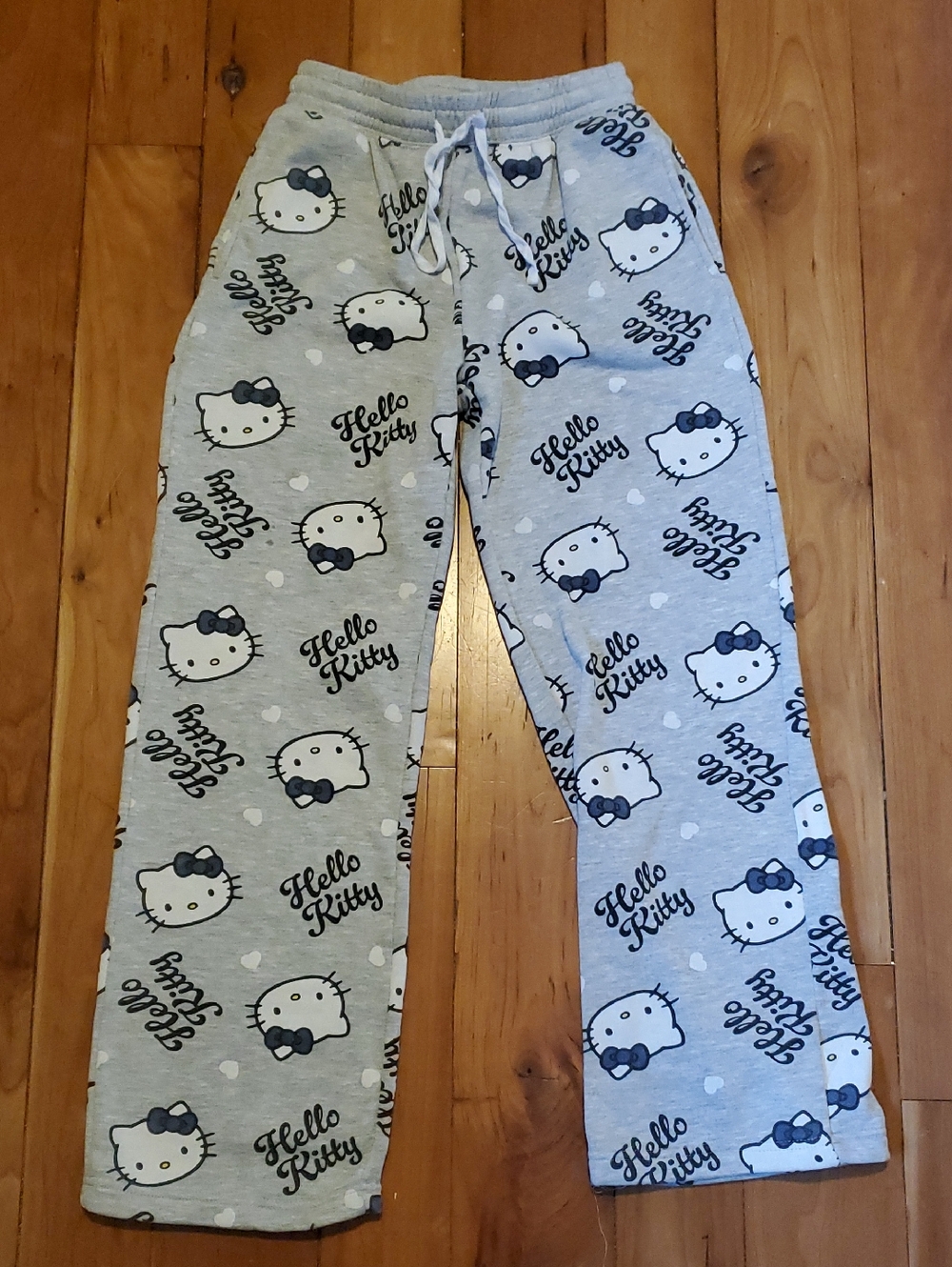 Hello Kitty Women's Gray Character Sweatpants/ Joggers.